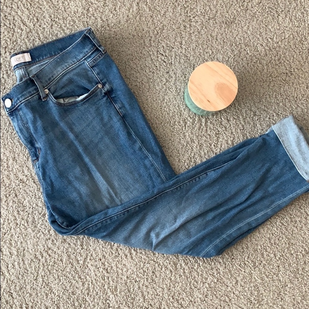 LOFT  Skinny Jeans medium wash